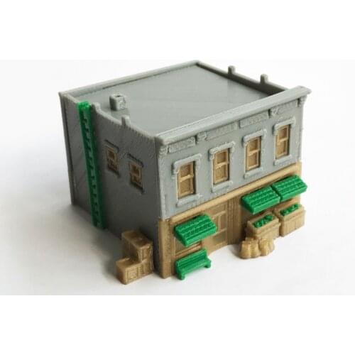 Outland Models City Fresh Food Shop / Store / Market N Scale Train Railroad