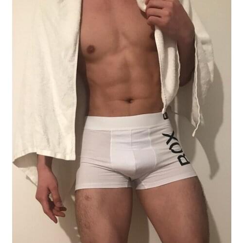 ORLVS Brand Men Underwear Boxer Cotton Comfortable Underpants Male Pants Cueca Tanga Low Waist Quick Dry Mens Shorts Soft OR212