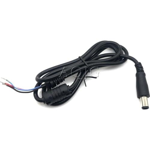 DC Tip 7.4x5.0mm Power Plug Socket Connector with Cord/Cable for DELLLaptop 1.2M Promotion Computer DC Connector cord forHP