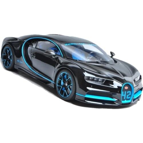 KYOSHO 1: 12 Bugatti Chiron limited edition sports car model resin car model record edition collection crafts