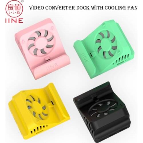 With Cooling Fan IINE Nintendo Switch Video Converter Dock