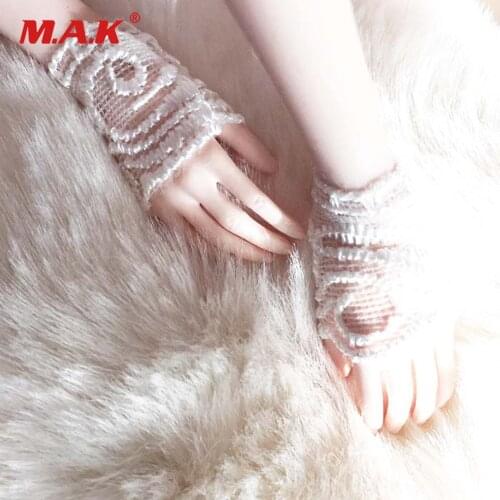 In Stock 1/6 Scale female Figure Accessory Lace Wristband Occlusion Tube Joint Model for 12 '' Action Figure Body