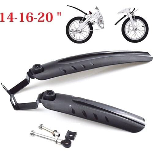 12/14/16/20 Inch Folding Bike Fender 412 P8 High Toughness Plastic Fenders Da-hon Folding Bicycle Cycling Essential Accessories