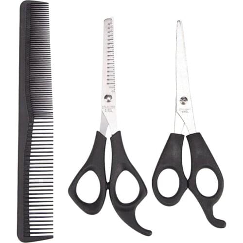 3x 5.5" Salon Hair Cutting Scissors Shears Thinning Set Hairdressing Cutter Set Tools + Free Gift Comb