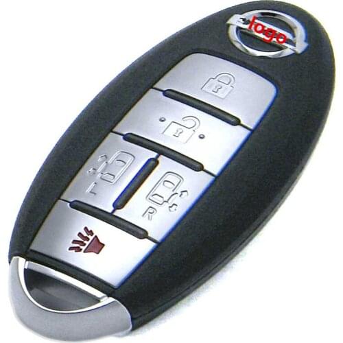 5 Buttons Car Keyless Smart Remote Key 315Mhz with PCF7952 Chip for Nissan Quest E52 Intelligent Smart Key