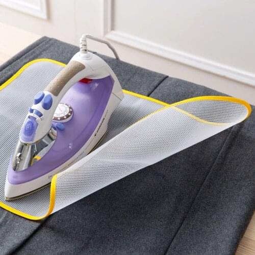 60x40cm Protective Insulation Ironing Board Cover Random Colors Against Pressing Pad Ironing Cloth Guard Protective Press Mesh