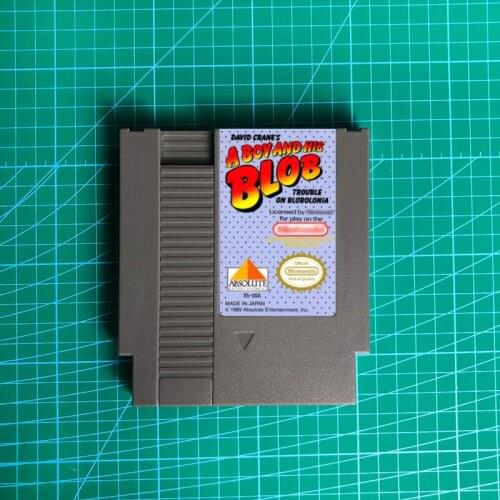 A Boy and His Blob - Trouble on Blobolonia - 72 pins 8bit game cartridge