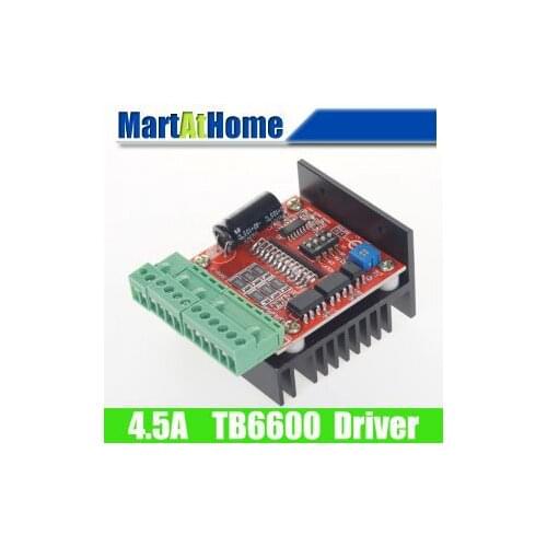Free Shipping CNC Single Axis TB6600 Stepper Motor Driver Board 4.5A for 2-phase Stepper Motor #SM643 @CF
