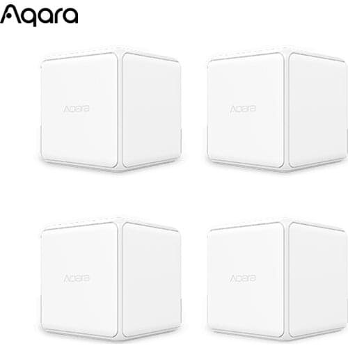 Aqara Magic Cube Controller Zigbee Version Support Upgrade Gateway Smart Home Mijia Device Wireless MiHome APP Control