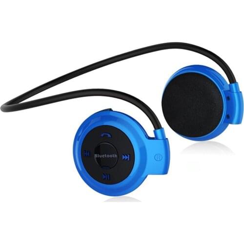 Mini 503 Bluetooth Headphone Card MP3 Player with FM Radio MicroSD Play Max to 32GB Wireless Handsfree For iPhone Phones PC TV