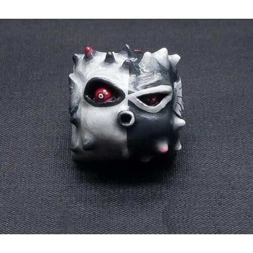 Colorful Cute Pufferfish Design Resin Keycaps For Cherry Mx Switch Mechanical Gaming Keyboard Hand Made Painting Key Caps