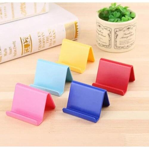 Mobile Phone Holder Candy Mini Portable Fixed Holder Home Supplies Mobile Phone Remote Control Bracket holder