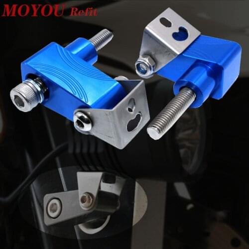 For BMW G310GS G310R F650GS F700GS F800GS F800R R1200RT HP2 Motorcycle Lower Fork Spotlight Holder Lights lamp Mounting bracket