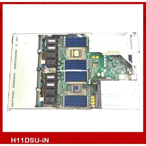 For Super Micro H11DSU-iN Motherboard AMD for Ruilong Server Quasi-system A+ Server 1123US-TN10RT