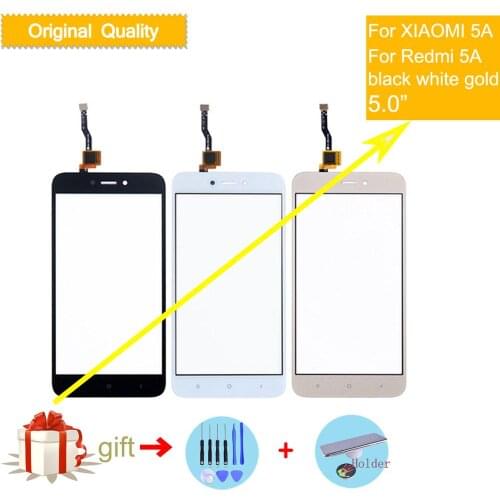 Felfial 5.0'' Redmi5A touch screen For Xiaomi Redmi5A TouchScreen Sensor Digitizer Glass Front Panel replacement for Redmii 5A