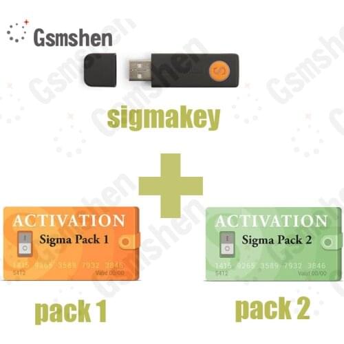 Gsmshen 100% original Sigma key with pack1.2 activated full sigmakey dongle for alcatel, MTK, huawei flash repair unlock