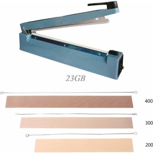 200/300/400mm Impulse Sealer Heat Wire Element Strip Sealing Machine Dreamed M21