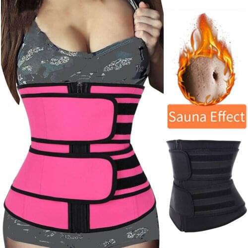 Shaperwear Waist Trainer Neoprene Belt Weight Loss Cincher Body Shaper Tummy Strap Slimming Sweat Fat Burning belt