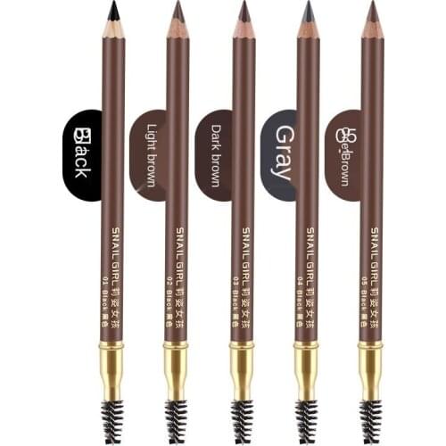 Makeup Menow Eyebrow Pencil Eyebrow Marker Waterproof Eyebrow Tattoo for Eyebrows 5 Colors Enhancer Dye Tint Pen Long Lasting