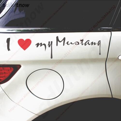 New 28x6.8cm Car Body Decal Bumper Sticker Styling Window Decoration For ford Mustang accessories 2015 2016 2017 2018 2019 2020