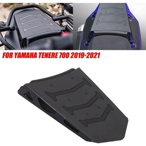 NEW Black Seat Cover Motorcycle Accessories For Yamaha Tenere 700 2019 2020 2021 Mono Seat Rack Tenere700 TENERE 700 TENERE700