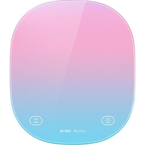 Creative Bluetooth APP Smart Kitchen Scale 5KG Electronic Food Scales, DIY Nutrition Analysis Measuring Scale Weighing Tools