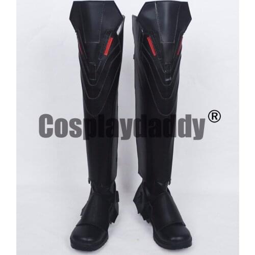 OW Heroes Reaper Common Classic Default Version Cosplay Long Boots Shoes S008