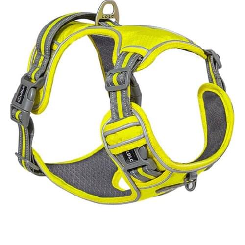 Pet Reflective Vest Harness Oxford Fabric Explosion-Proof Rush Dog Chest Harness For Medium Large Dogs Out Walk Pet Accessories