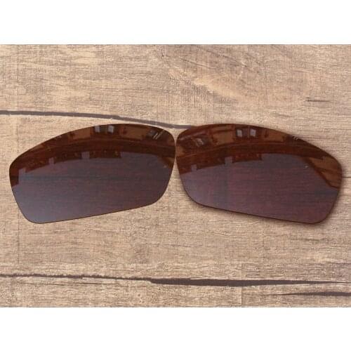 Vonxyz Bronze Brown Polycarbonate Replacement Lenses for-Oakley Splinter Frame