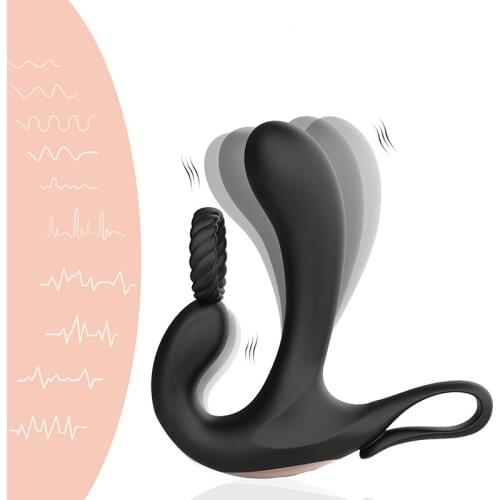 Adult Sex Toys for Men Anal Butt Plug Rotation Prostate Massager Anal Toys Male Masturbator Erotic Toys Prostata Massage