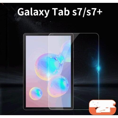 Tablet Tempered Glass For Samsung Galaxy Tab S7 11" / S7 Plus + 12.4" S7Plus SM-T870 SM-T976 T870 T976 Screen Protector Film