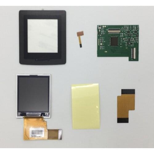 Replacement Backlight LCD Screen for NGPC Highlight Modification lcd display for Nintend SNK NGPC Game Console parts accessories