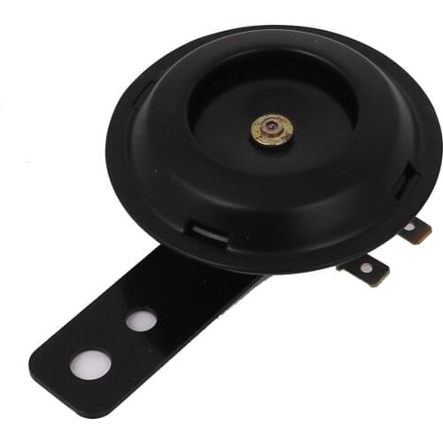 DC 12V 1.5A 105dB Black Shell Motorcycle Autobike Electric Horn