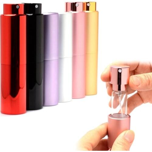 20ml Portable Mini Travel Perfume Bottle Atomizer For Spray Scent Pump Case Aromatherapy Botella de perfume