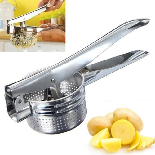 304 Stainless Steel Potato Ricer Masher Fruit Vegetable Press Baby Food Maker Tool