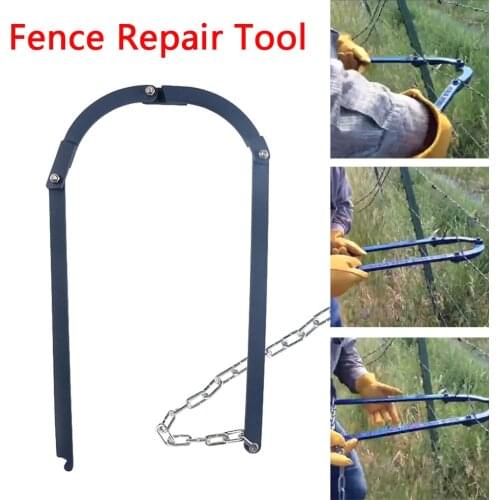 Home Wire Fence Repair Tool Fence Holder Manual Patch Garden Chain Repair Tool Multi Folding Methods Big Clip For Garden Using