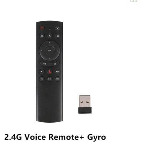 G20S Gyro Smart Voice Remote Control IR Learning 2.4G Wireless Fly Air Mouse 667C