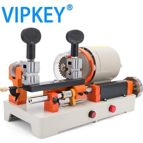 GOSO 801A big power key duplicating machine 220v micro trimmer longer remote car key cutting copier saw blade locksmith tools