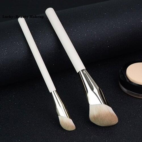 Lucky-Beauty Makeup Brushes Soft Synthetic Hair Finger Belly Foundation Blush Concealer Brush Cosmetics Beauty Make Up Tool
