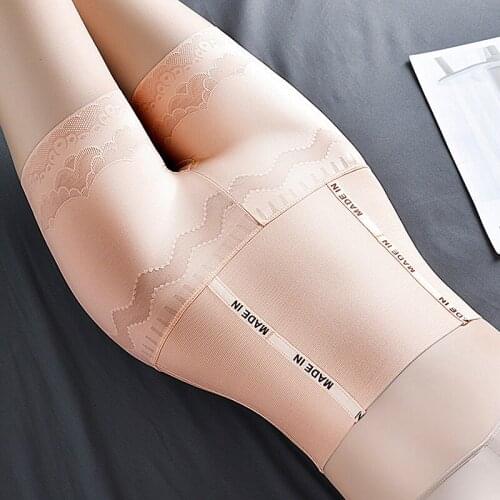 Waist Trainer for Women Hip Butt Lifter Up Shapewear High Waist Tummy Control Panty Panties Lace Body Shaper Girdle Shorts Black