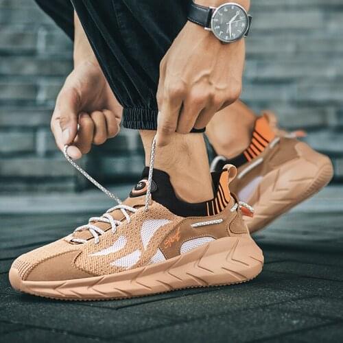 Mens Casual Shoes Breathable Mens Sneakers Comfortable Mesh Fashion Shoes Summers Tenis Shoes Zapatillas Hombre Big Size 47