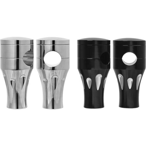 Motorcycle Handlebar Riser 7/8" 22MM Handle Bar Clamp Extend Adapter For Yamaha Kawasaki KTM BMW Honda Bobber Chopper Cafe Racer