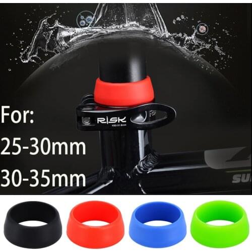 Mountain Bike Seat Post Rubber Ring Dust Cover Cycling Silicone Waterproof MTB Road Bicycle Seatpost Silica gel Protective Case