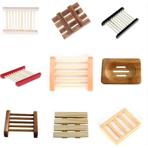 Multi Wood/Plastic/Steel Kitchen Bathroom Sponge Soap Dish Plate Box Holder Container Shelf Bathroom Toilet Shower Accessories