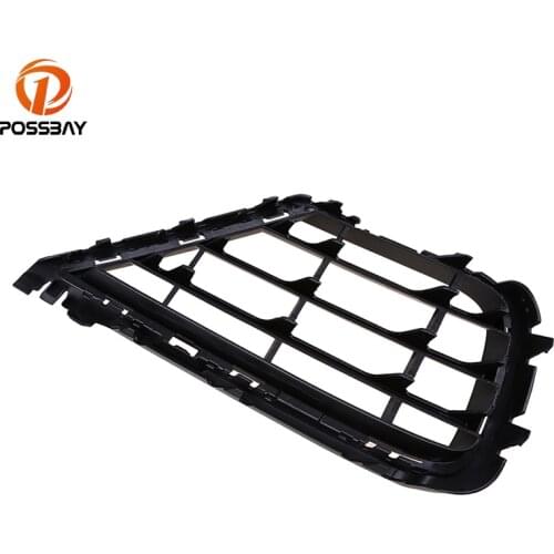 POSSBAY Auto Car Front Lower Grill Grills Fit for VW Touareg Typ 7P Facelift 2015 2016 2017 Black Car Styling