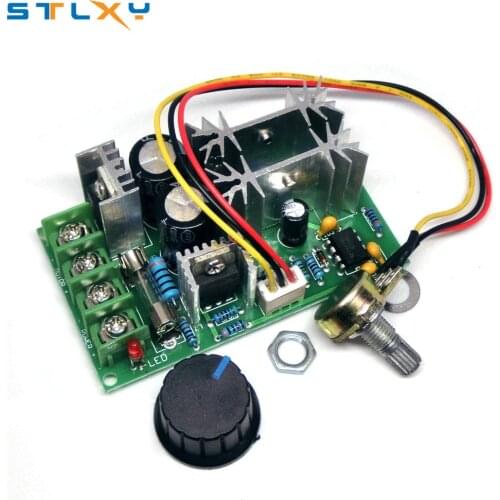 DC10-60V DC 10-60V Motor Speed Control PWM Motor Speed Controller Switch 20A Current Voltage regulator High Power Drive Module