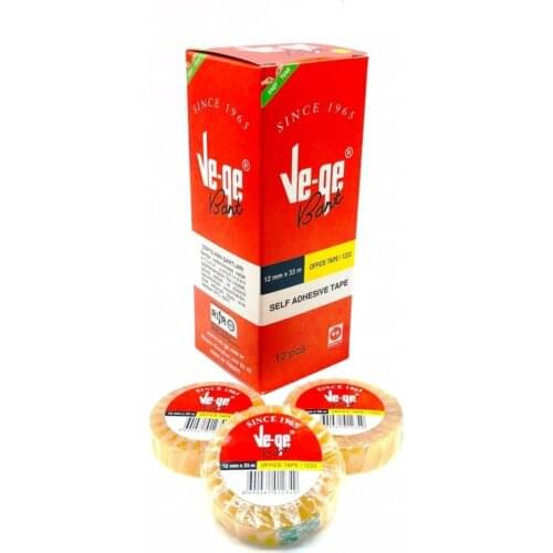 Vege 12x33 Economical Tape Eto1233 A Pack of 12 Pieces