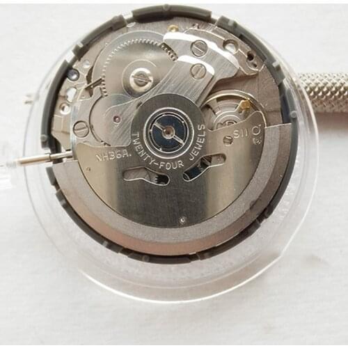 High Quality NH36A Automatic Movement Black Date Wheel 21600 Watch Parts For NH36 Date at 3.8' Wrist Watch