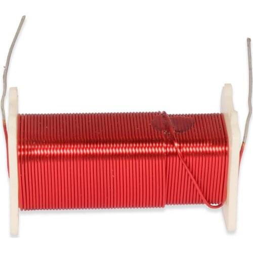 1pcs 1.2mm 2.8mH-7.3mH Audio Amplifier Speaker Crossover Inductor With Iron Core 4N Oxygen-Free Copper Wire Coil #Red