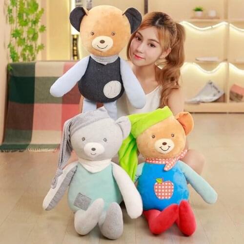 1pcs 60cm Unique Gifts Sweet Cute Animal Appease The Bear Plush Toy Stuff Doll For Baby